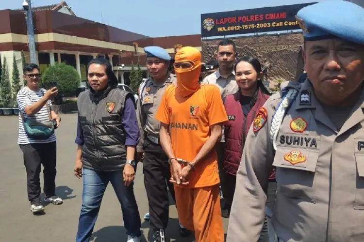 Tipu Belasan Korban Hingga Miliaran, Developer Bodong Diringkus Jajaran Sat Reskrim Polres Cimahi 