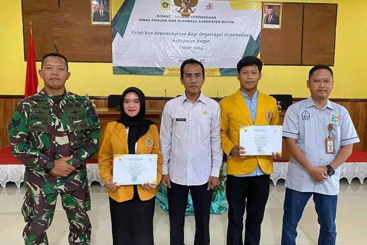 Songsong Indonesia Emas 2045, Dispora Kabupaten Bogor Gembleng Ratusan Pemuda 