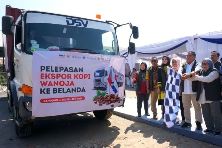 FOTO Pelepasan Ekspor Kopi Wanoja Ke Belanda