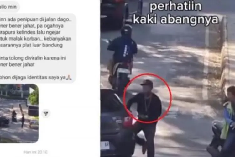 Dua Pak Ogah Sempat Ditangkap Polisi Lantaran Peras Wisatawan