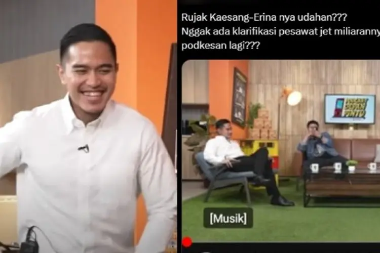 Tak Klarifikasi Soal Dugaan Gratifikasi Private Jet, Kaesang Pangarep Malah Muncul di Podcast Bikin Netizen Geram