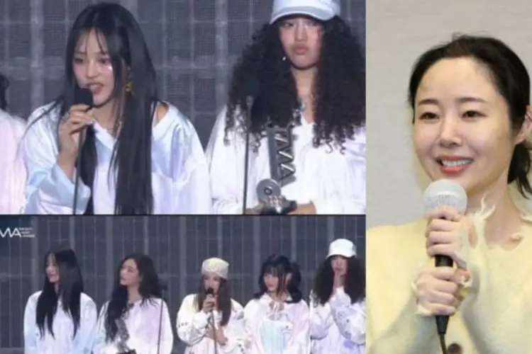 NewJeans Tunjukan Rasa Cinta dan Dukungan untuk Mantan CEO ADOR Min Hee Jin di Acara TMA