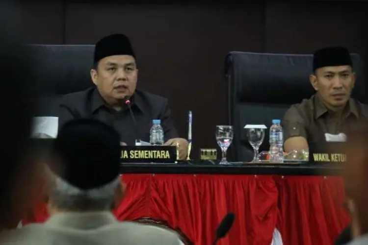 Rapat Paripurna Internal DPRD Kota Bogor, Adit dan Rusli Calon Pimpinan Dewan Definitif