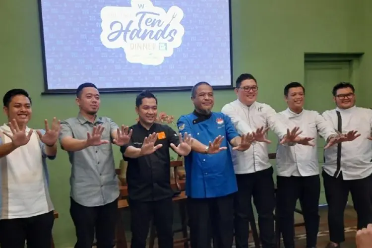 Chef Table Ten Hands Dinner Wasken,Turut Meriahkan Hari Jadi Kota Bandung ke-214