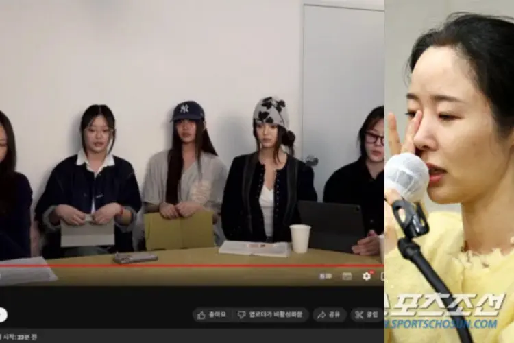 Apakah Min Hee Jin Mendorong NewJeans untuk Melakukan Live YouTube Dadakan Ini?