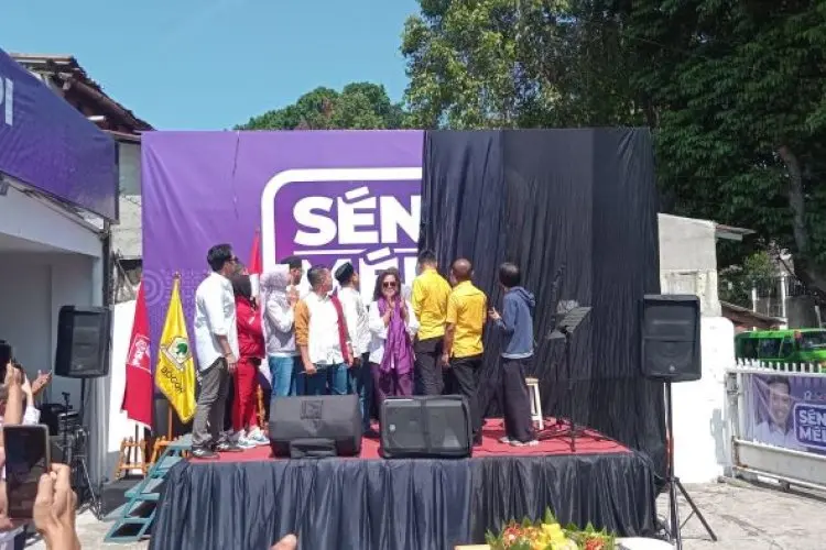 Sendi-Melli Pilih Posko Bogor Hepi Tanah Sareal Sebagai Posko Utama