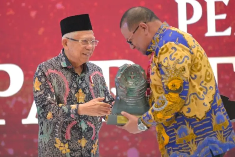 Angka Universal Coverage Jamsostek Diharapkan Terus Meningkat, Wapres Ma'ruf Amin Berikan Paritrana Award