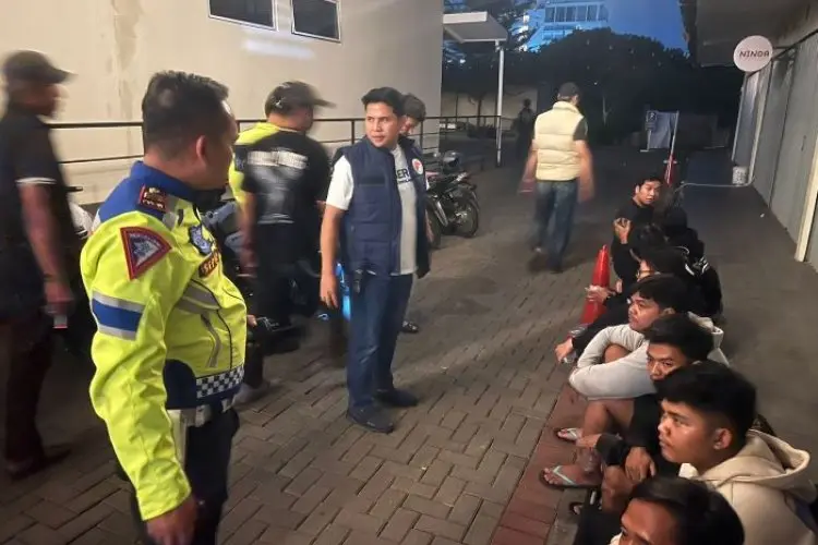 Gagalkan Aksi Balap Liar, Polisi Amankan 14 Motor dan Tes Urine Pengendaranya