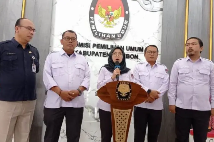 KPU Kabupaten Cirebon Tetapkan 4 Pasangan Calon pada Pilbup Cirebon 2024