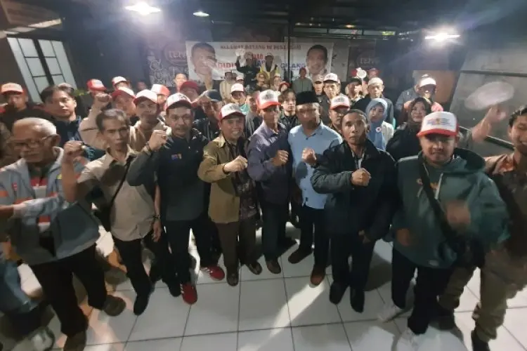 5.000 Anggota Balad Dilan Deklarasi Dukung Paslon Didik-Gilang di Pilbup Bandung Barat 2024