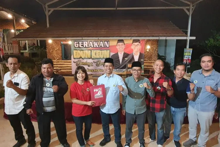 Lewati Banyak Pertimbangan, PSI Resmi Labuhkan Dukungan ke Paslon EDUN