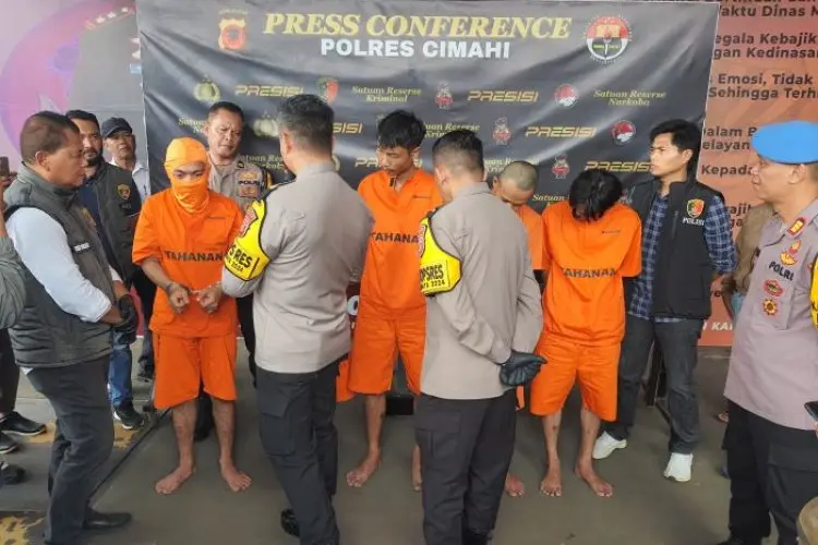 Lima Pelaku Begal di Padalarang Diringkus Polisi, Satu Di antaranya Berstatus Pelajar SMA di Cianjur