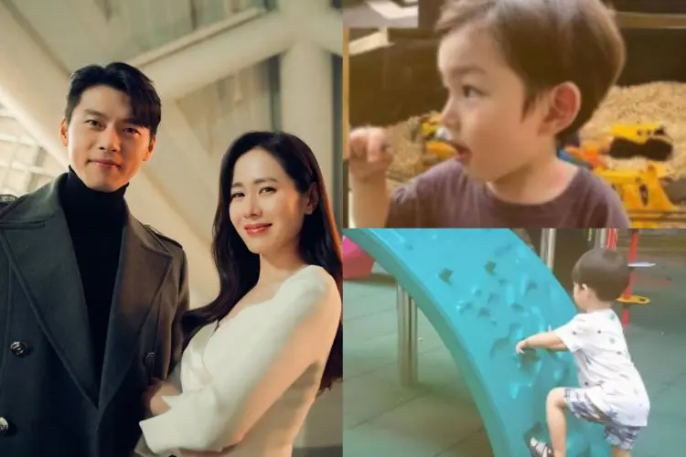 Ketampanan Anak Hyun Bin dan Son Ye Jin Akhirnya Terungkap ke Dunia Maya