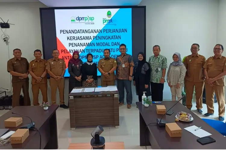 DPMPTSP Jabar dan Aceh Jalin Kerjasama Strategis, Kembangkan Sistem Informasi dan Peningkatan Promosi Investasi