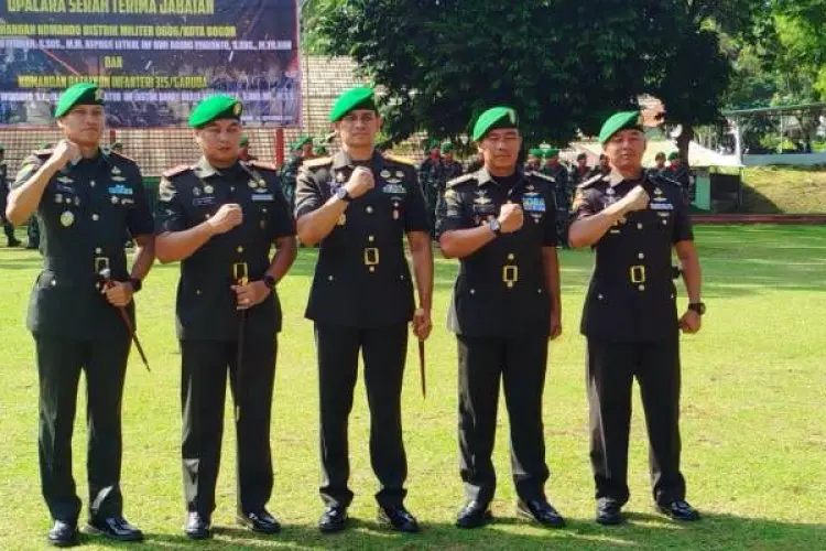Mayor Inf Bistok Barry Obaja Sinarmata Resmi Pimpin Yonif Mekanis 315/Garuda