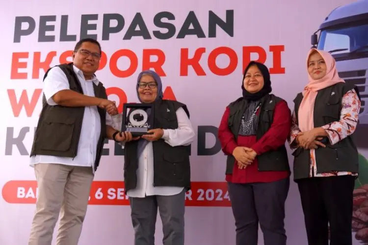 FOTO Pelepasan Ekspor Kopi Wanoja Ke Belanda