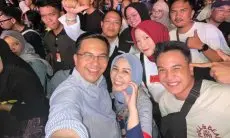 Dukung Event Nasional di Kabupaten Bandung, Syahrul Gunawan Nonton Konser SO7