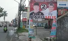 ATV Kutuk Keras Perusakan Baliho Pasangan Cabup - Cawabup Bogor Haji Bayu - Kang Mus