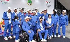 Cabup Bogor  Rudy Susmanto Dukung Atlet NPCI di Peparnas XVII 2024