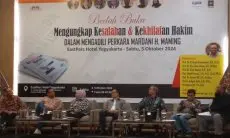 Bedah Buku Eksaminasi: Mengurai Kekeliruan Hakim dalam Kasus Mardani H Maming