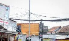 Tahun Ini, Tiga Ruas Jalan di Kota Bandung Bebas dari Kabel Udara 