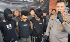 Live Streaming Saat Beraksi, Tiga Anggota Geng Motor ini Diringkus Jajaran Sat Reskrim Polres Cimahi 