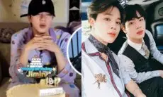 Jin BTS Tiba-tiba Live Rayakan Ulang Tahun Jimin yang Masih 2 Hari lagi