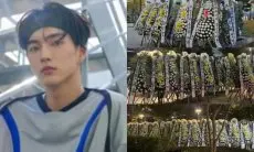 Karangan Bunga Kematian dari Fans Penuhi Kantor SM Menyuarakan agar Seunghan Keluar dari RIIZE