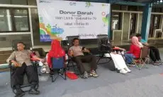 Dukung Ketersediaan Darah di Kabupaten Sumedang, PLN UP3 Sumedang Lakukan Donor Darah Bersama TNI dan Polri