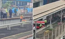 Kronologi Wanita Diduga Tabrakkan Diri ke KRL di Stasiun Depok, Saksi Ungkap Korban Sempat Berdiri di Peron