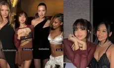 Penampilan Lisa BLACKPINK di After Party Victoria's Secret Bersama para Angels Berhasil Curi Perhatian