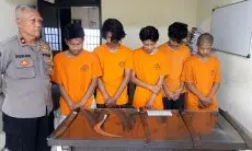 Enam Pelaku Tawuran di Bogor Barat Diringkus Raimas Polresta Bogor Kota 