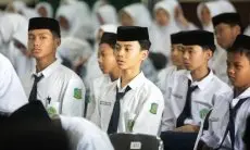 Ratusan Santri di Kota Bandung Deklarasikan "Bandung Menuju Zero Bullying"