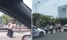 Sempat Viral, Ternyata Ini Penjelasan Soal Polantas Squat Jump di Pinggir Jalan Tol
