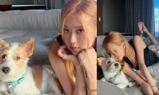 Rose BLACKPINK Tunjukan Pesona Muda dan Kaya saat Memutuskan Adopsi Anak Anjing di Jalanan