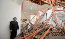 Pemprov Jabar Pastikan Dampak Runtuhnya Atap Gedung YPK Diselesaikan