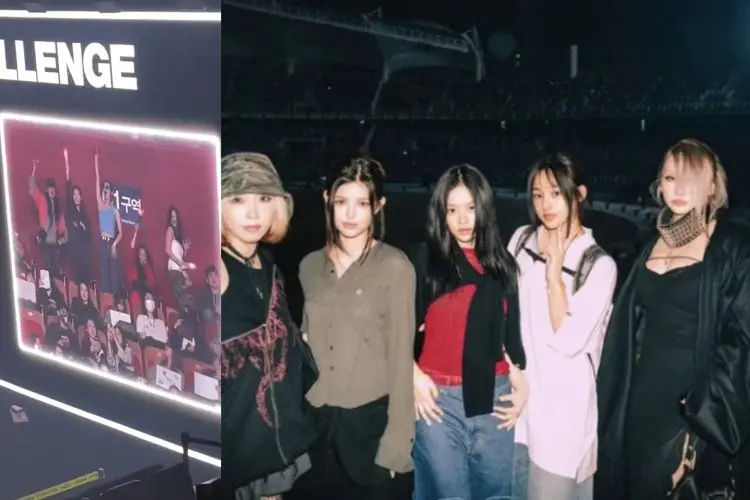 NewJeans Terlihat Menikmati Menonton Konser Reuni Girl Grup 2NE1