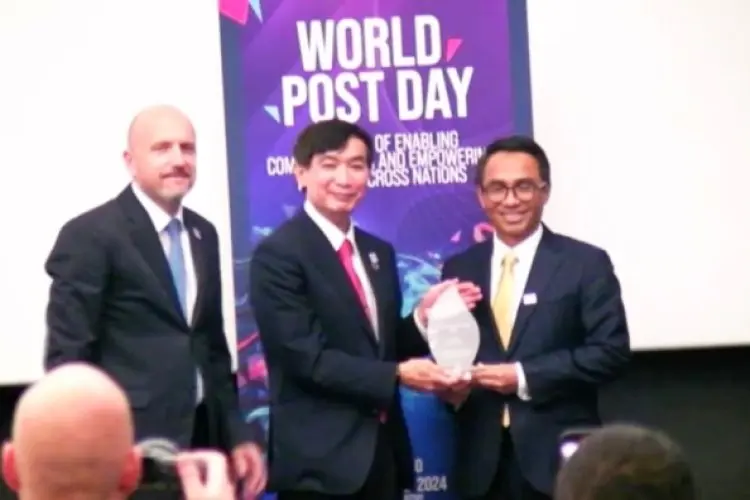Hari Pos Sedunia, PT Pos Indonesia Dinobatkan Sebagai Rising Star in Postal Development dari UPU 