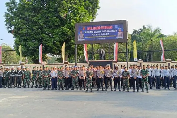 Operasi Zebra Lodaya 2024, 1.967 Personel Diterjunkan Polres Bogor