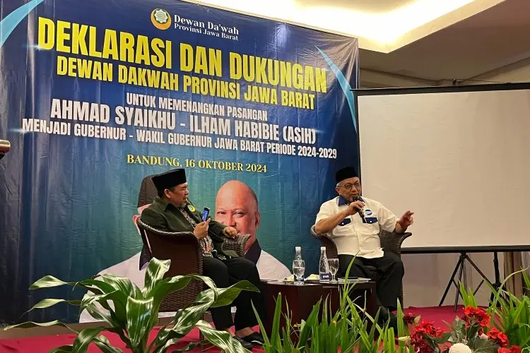 Punya Visi dan Misi yang Logis Majukan Jabar, DDII Deklarasi Dukung Pasangan ASIH