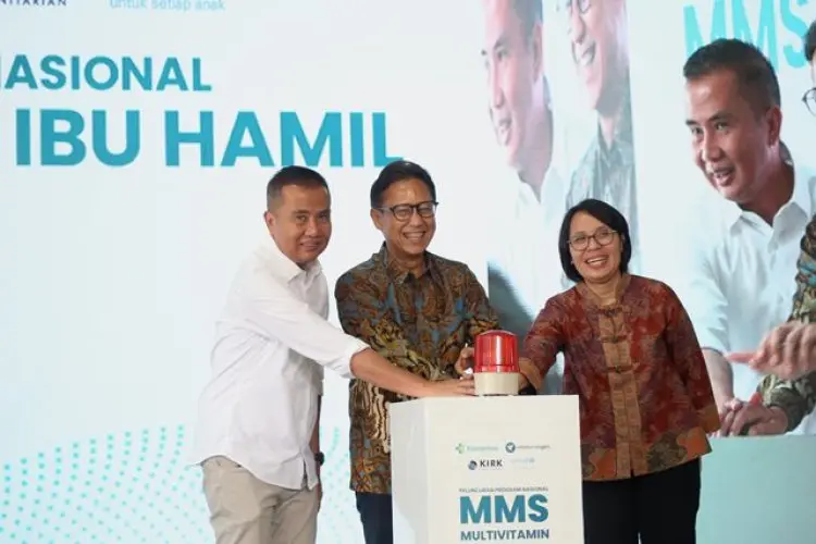 FOTO: Peluncuran Program MMS Multivitamin Ibu Hamil