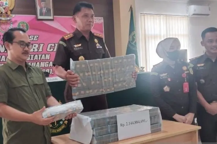 Kejari Cianjur Berhasil Kembalikan Kerugian Negara Rp2,1 Miliar