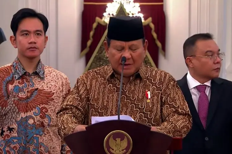 Presiden Prabowo Subianto Perintahkan Penegak Hukum Tindak Tegas Koruptor yang Tak Kunjung Tobat: Rakyat Indonesia Sudah Tidak Bisa Dibohongi