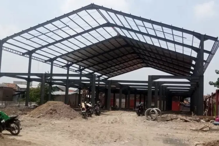 Proyek Revitalisasi Pasar Palimanan Cirebon Senilai Rp15 Miliar Dikhawatirkan Molor