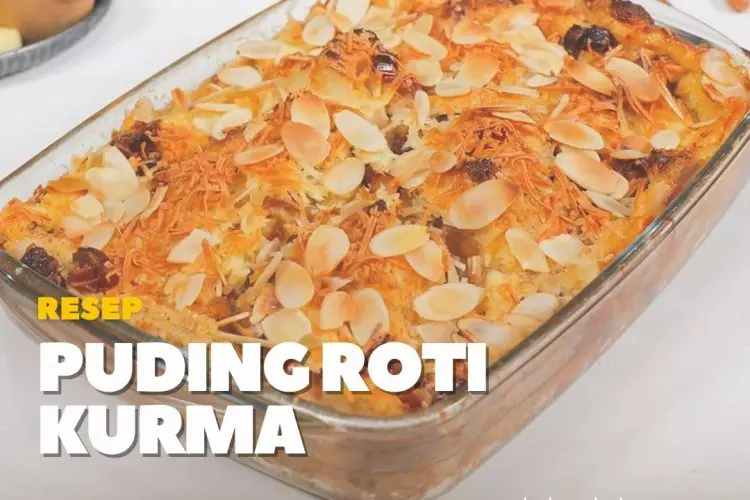 Si Kecil Happy, Mama Santai! Resep Puding Roti Kurma Lembut, Manis Alami, Bikin Anak Makin Cerdas Sejak Dini