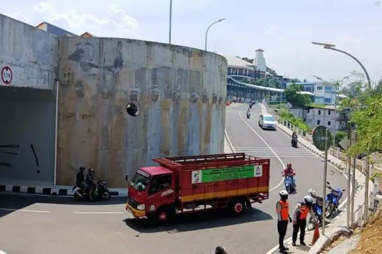 Underpass Batutulis Mulai Dibuka Dua Arah