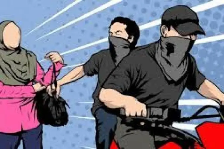 Dua Pelaku Jambret Babak Belur Dihajar Warga Rancasari Kota Bandung