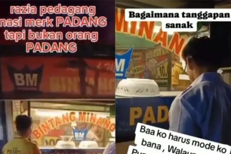 Diduga yang Jualan Bukan Asli Orang Padang, Ormas Ini Geruduk Rumah Makan Padang 