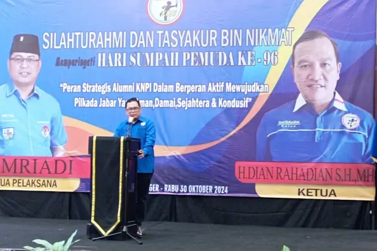 Korps Alumni KNPI Dukung Dandan Riza Wardana Jadi Walikota Bandung
