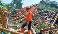 Puting Beliung Sapu Belasan Kecamatan di Sukabumi, Puluhan Rumah Rusak